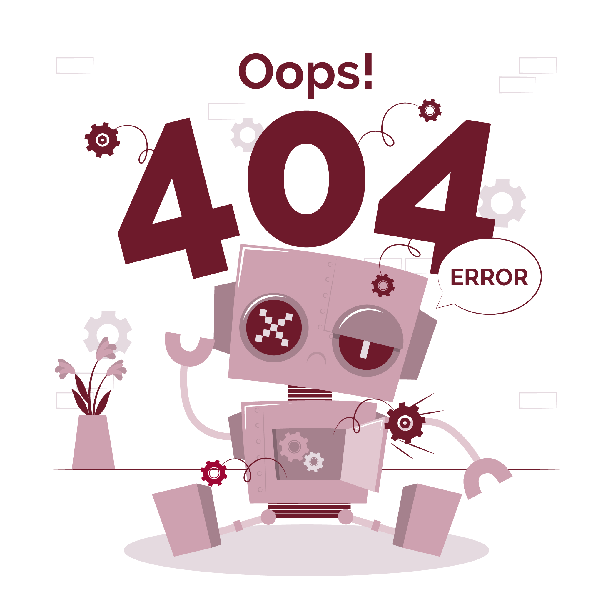 Erro 404: página não encontrada!